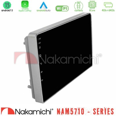 Nakamichi NAM5710 Series 8Core Android13 4+64GB Opel Astra/Corsa/Antara/Zafira Navigation Multimedia Tablet 9"