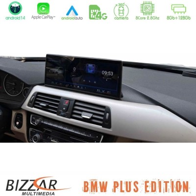 Bizzar Plus Edition BMW 3er/4er(F30/F32) NBT Android14 (8+128GB) Navigation Multimedia 12.3" Slim Pro