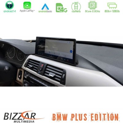 Bizzar Plus Edition BMW 3er/4er(F30/F32) EVO Android14 (8+128GB) Navigation Multimedia 12.3" Slim Pro
