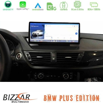 Bizzar Plus Edition BMW X1 E84 (με εργ.οθόνη) Android14 8Core (8+128GB) Navigation Multimedia 12.3" Slim Pro