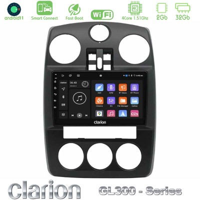 Clarion GL300 Series Chrysler PT-Cruiser 2000-2005 4Core Android11 2+32GB Navigation Multimedia Tablet 9" Με Carplay & Android A