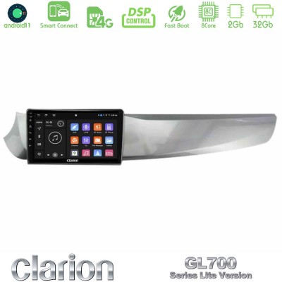 Clarion GL700 Lite Series Alfa Romeo Giulietta 2010-2014 8Core Android11 2+32GB Navigation Multimedia Tablet 9" Με Carplay & And