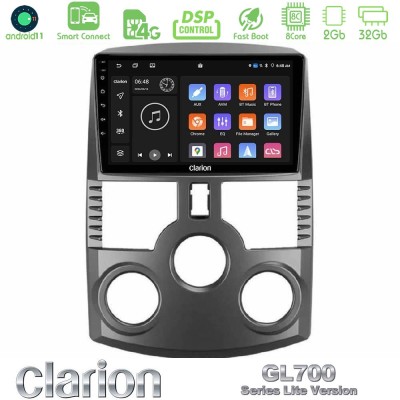 Clarion GL700 Lite Series 8Core Android11 2+32GB Daihatsu Terios Navigation Multimedia Tablet 9" Με Carplay & Android Auto
