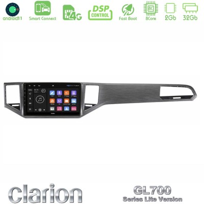 Clarion GL700 Lite Series 8Core Android11 2+32GB VW Sportsvan 2014-2020 Navigation Multimedia Tablet 9" Με Carplay & Android Aut