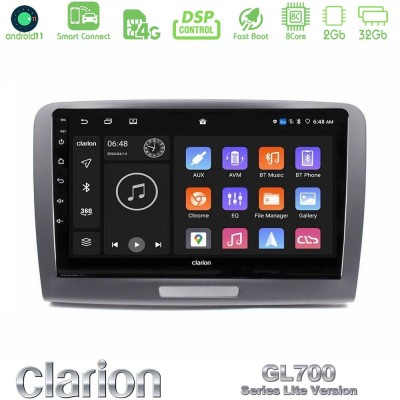 Clarion GL700 Lite Series 8Core Android11 2+32GB Skoda Superb 2008-2015 Navigation Multimedia Tablet 9" Με Carplay & Android Aut