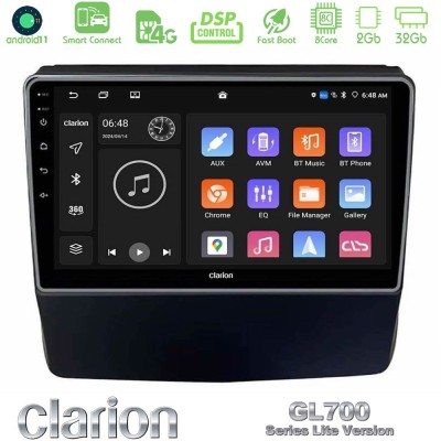 Clarion GL700 Lite Series 8Core Android11 2+32GB Subaru Forester/Impreza 2018-2021 Navigation Multimedia Tablet 9" Με Carplay & 