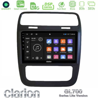 Clarion GL700 Lite Series 8Core Android11 2+32GB VW Scirocco 2014 – 2017 Navigation Multimedia Tablet 9" Με Carplay & Android Au