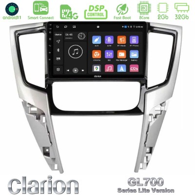 Clarion GL700 Lite Series 8Core Android11 2+32GB Mitsubishi L200 2019-2023 Navigation Multimedia Tablet 9" Με Carplay & Android 