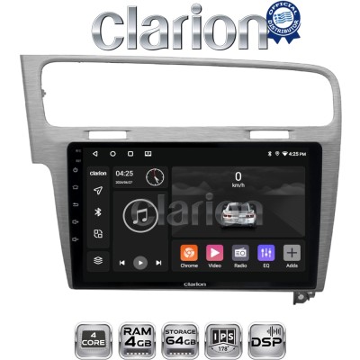 CLARION GL32591 Οθόνη OEM Multimedia Αυτοκινήτου για VW GOLF7 (CarPlay/AndroidAuto/BT/GPS/WIFI/GPRS)
