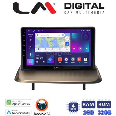 LM Digital - LM ZN4323UP GPS Οθόνη OEM Multimedia Αυτοκινήτου για Peugeot 3008 2009 2016 (CarPlay/AndroidAuto/BT/GPS/WIFI/GPRS)