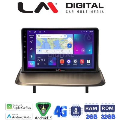 LM Digital - LM ZR8323UP GPS Οθόνη OEM Multimedia Αυτοκινήτου για Peugeot 3008 2009 2016 (CarPlay/AndroidAuto/BT/GPS/WIFI/GPRS)