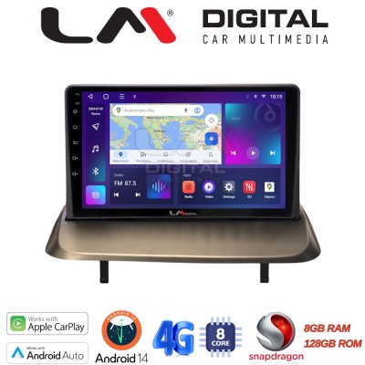 LM Digital - LM ZT8323UP GPS Οθόνη OEM Multimedia Αυτοκινήτου για Peugeot 3008 2009 2016 (CarPlay/AndroidAuto/BT/GPS/WIFI/GPRS)