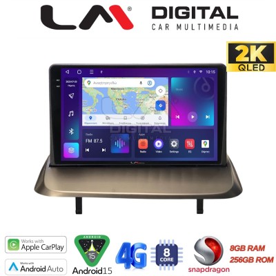 LM Digital - LM ZQ8323UP GPS Οθόνη OEM Multimedia Αυτοκινήτου για Peugeot 3008 2009 2016 (CarPlay/AndroidAuto/BT/GPS/WIFI/GPRS)