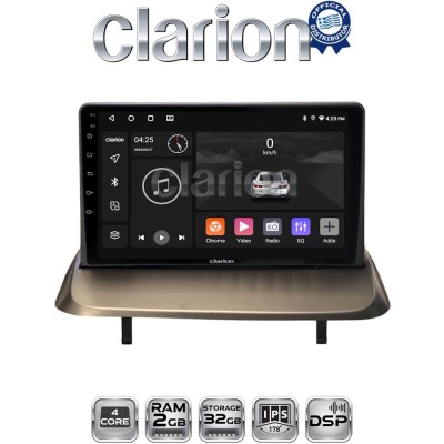 CLARION GL31323UP Οθόνη OEM Multimedia Αυτοκινήτου για Peugeot 3008 2009 2016 (CarPlay/AndroidAuto/BT/GPS/WIFI/GPRS)