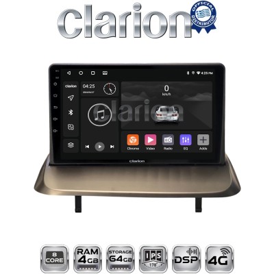 CLARION GL72323UP Οθόνη OEM Multimedia Αυτοκινήτου για Peugeot 3008 2009 2016 (CarPlay/AndroidAuto/BT/GPS/WIFI/GPRS)
