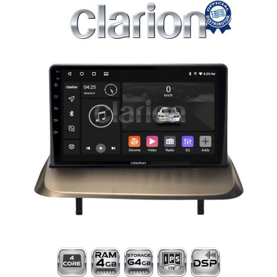 CLARION GL32323UP Οθόνη OEM Multimedia Αυτοκινήτου για Peugeot 3008 2009 2016 (CarPlay/AndroidAuto/BT/GPS/WIFI/GPRS)