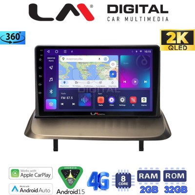 LM Digital - LM ZB8323UP GPS Οθόνη OEM Multimedia Αυτοκινήτου για Peugeot 3008 2009 2016 (CarPlay/AndroidAuto/BT/GPS/WIFI/GPRS)