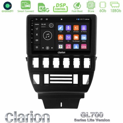 Clarion GL700 Lite Series 8Core Android11 6+128GB Lada Niva Navigation Multimedia Tablet 9" Με Carplay & Android Auto