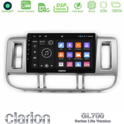 Clarion GL700 Lite Series 8Core Android11 6+128GB Nissan X-Trail (T30) 2000-2003 Navigation Multimedia Tablet 9" Με Carplay & An