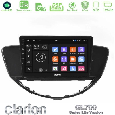 Clarion GL700 Lite Series 8Core Android11 6+128GB Subaru Tribeca 2007-2014 Navigation Multimedia Tablet 9" Με Carplay & Android 