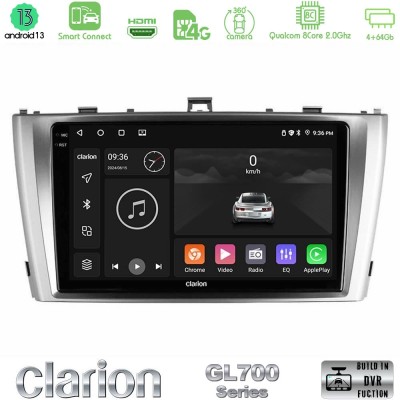 Clarion GL700 Series 8Core Android13 4+64GB Toyota Avensis T27 Navigation Multimedia Tablet 9" Με Carplay & Android Auto