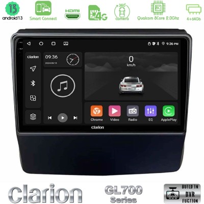 Clarion GL700 Series 8Core Android13 4+64GB Subaru Forester/Impreza 2018-2021 Navigation Multimedia Tablet 9" Με Carplay & Andro
