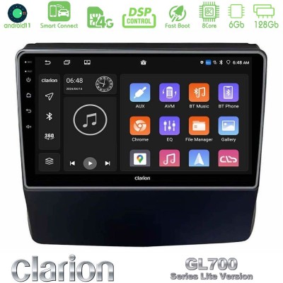 Clarion GL700 Lite Series 8Core Android11 6+128GB Subaru Forester/Impreza 2018-2021 Navigation Multimedia Tablet 9" Με Carplay &