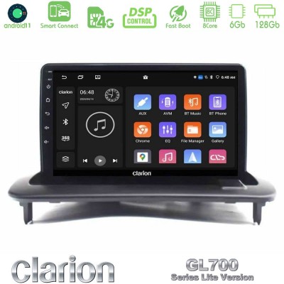 Clarion GL700 Lite Series 8Core Android11 6+128GB Volvo S40/C30/C70 Navigation Multimedia Tablet 9" Με Carplay & Android Auto