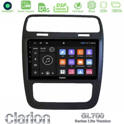 Clarion GL700 Lite Series 8Core Android11 6+128GB VW Scirocco 2014 – 2017 Navigation Multimedia Tablet 9" Με Carplay & Android A