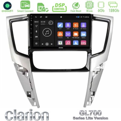 Clarion GL700 Lite Series 8Core Android11 6+128GB Mitsubishi L200 2019-2023 Navigation Multimedia Tablet 9" Με Carplay & Android