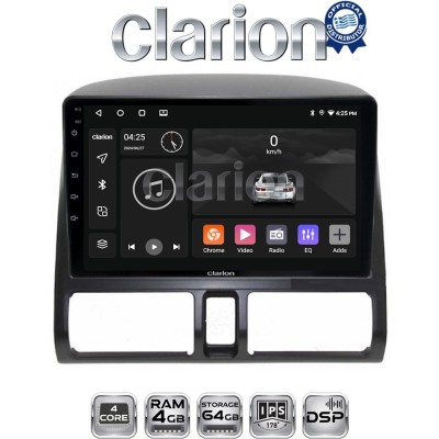 CLARION GL32376CL Οθόνη OEM Multimedia Αυτοκινήτου για HONDA CRV 1996-2006 (CarPlay/AndroidAuto/BT/GPS/WIFI/GPRS)
