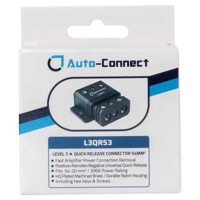 L3QR53 Quick Release 54-20 mm² / 0-4 AWG Power Connector, 300A