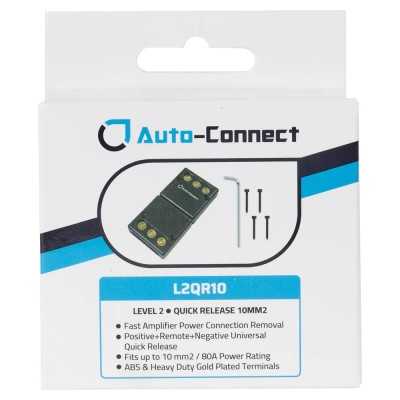 L2QR10 Quick Release 10 mm² / 8 AWG Power Connector, 80A