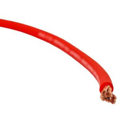 PC10OFCR Pure OFC 10.2mm² Power Wire, red (ΤΙΜΗ ΜΕΤΡΟΥ)