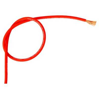 PC10OFCR Pure OFC 10.2mm² Power Wire, red (ΤΙΜΗ ΜΕΤΡΟΥ)