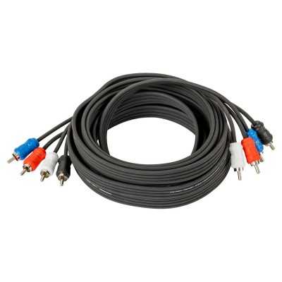 L1RCA255C 4-channel Coaxial RCA Signal Cable Level 1, 5.5m (ΖΕΥΓΟΣ)