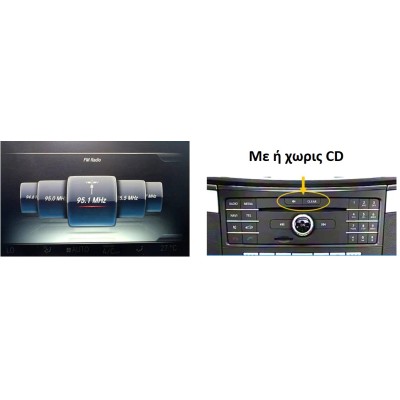 Bizzar Lite Series Dual Screen Mercedes CLA/GLA Class NTG5 Android14 8Core (4+64GB) Navigation Multimedia 24,6"