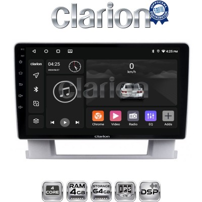 CLARION GL32072 Οθόνη OEM Multimedia Αυτοκινήτου για OPEL ASTRA J 20112015 (CarPlay/AndroidAuto/BT/GPS/WIFI/GPRS)