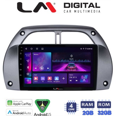 LM Digital - LM ZA4071 GPS Οθόνη OEM Multimedia Αυτοκινήτου για Toyota Rav 4 2001 2006 (CarPlay/AndroidAuto/BT/GPS/WIFI/GPRS)