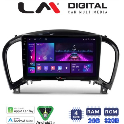 LM Digital - LM ZA4352 GPS Οθόνη OEM Multimedia Αυτοκινήτου για NISSAN JUKE 2009 (CarPlay/AndroidAuto/BT/GPS/WIFI/GPRS)