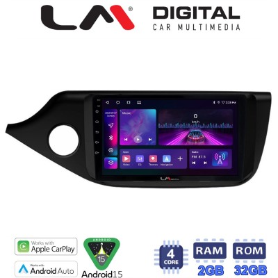 LM Digital - LM ZA4216 GPS Οθόνη OEM Multimedia Αυτοκινήτου για KIA CEED 2013 2016 (CarPlay/AndroidAuto/BT/GPS/WIFI/GPRS)