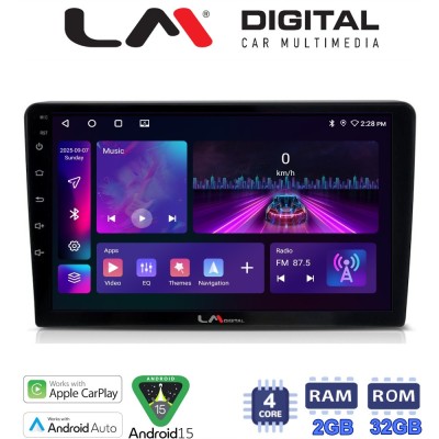 LM Digital - LM ZA4086 GPS Οθόνη OEM Multimedia Αυτοκινήτου για KIA CEED 20092012 (CarPlay/AndroidAuto/BT/GPS/WIFI/GPRS)
