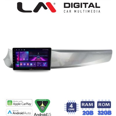 LM Digital - LM ZA4643 GPS Οθόνη OEM Multimedia Αυτοκινήτου για Alfa Romeo Guilietta 2010 2014 (CarPlay/AndroidAuto/BT/GPS/WIFI