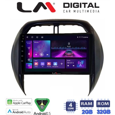 LM Digital - LM ZA4071CL GPS Οθόνη OEM Multimedia Αυτοκινήτου για Toyota Rav4 2000 2006 (CarPlay/AndroidAuto/BT/GPS/WIFI/GPRS)