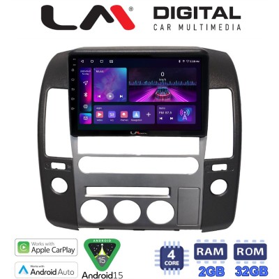 LM Digital - LM ZA4683 GPS Οθόνη OEM Multimedia Αυτοκινήτου για Nissan Navara 2006 2016 (CarPlay/AndroidAuto/BT/GPS/WIFI/GPRS)