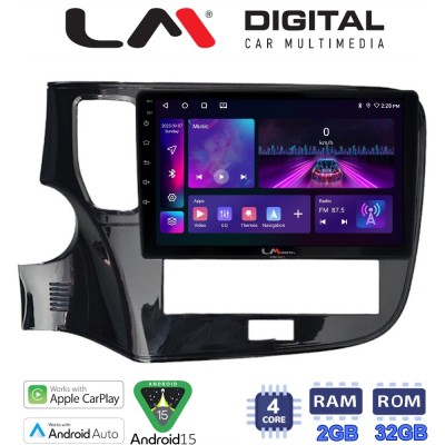 LM Digital - LM ZA4894 GPS Οθόνη OEM Multimedia Αυτοκινήτου για Mitsubishi Outlander 2020 (CarPlay/AndroidAuto/BT/GPS/WIFI/GPRS