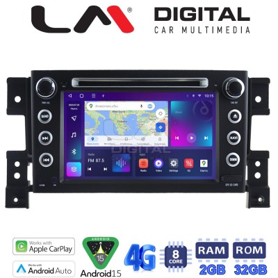 LM Digital - LM E8053 GPS Οθόνη OEM Multimedia Αυτοκινήτου για SUZUKI GRAN VITARA 2005 2015 (CarPlay/AndroidAuto/BT/GPS/WIFI/GP