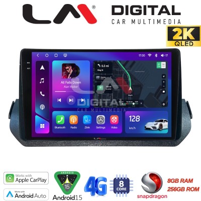 LM Digital - LM ZQ8979 GPS Οθόνη OEM Multimedia Αυτοκινήτου για Mitsubishi Outlander 2021 (CarPlay/AndroidAuto/BT/GPS/WIFI/GPRS)