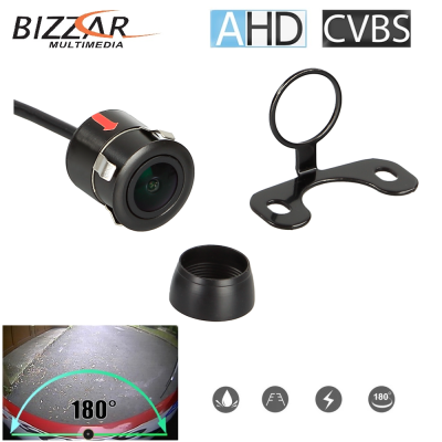 Bizzar AHD 1080p Universal Κάμερα Οπισθοπορείας 180 Μοίρες (εμπρός ή πίσω)