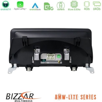 Bizzar Lite Series BMW X5 & X6 2010-2013 (CIC) Android14 8Core (4+64GB) Navigation Multimedia 10.25"